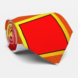 Men Designer Ties Colourful Squares