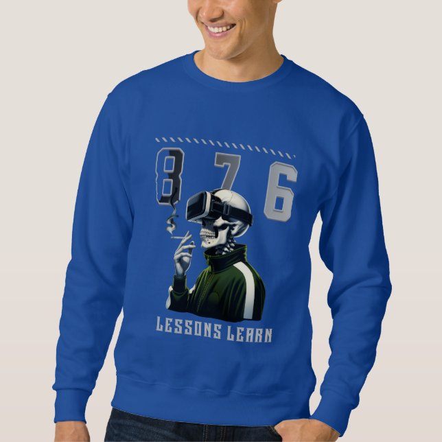 Men Gorilla Boss Lessons Learn Sweatshirts  (Front)