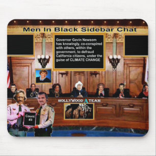 Men in black sidebar chat mouse pad