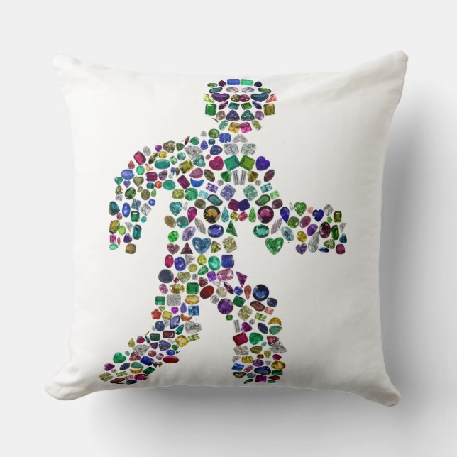 Men in Motion  Cushion (Front)