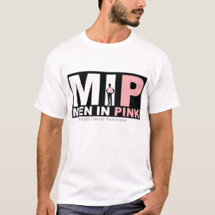 Men In Pink Breast Cancer Awareness TShirts