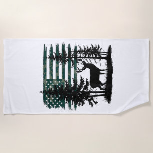 Men Kids Boys Hunting Shirt Deer Hunters Toddler C Beach Towel