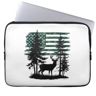 Men Kids Boys Hunting Shirt Deer Hunters Toddler C Laptop Sleeve