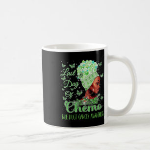 Men Last Day Of Chemo Bile Duct Cancer Awareness Coffee Mug