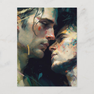 Men Madly in Love Postcard