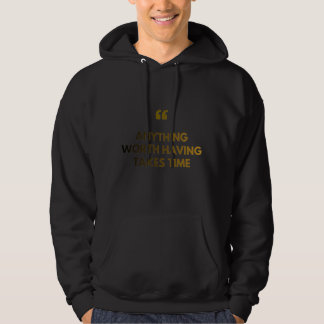 Men Motivation Quote Hoddie Hoodie