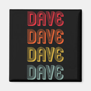 Men Name Dad Boy Husband Christmas Dave Gift Name Magnet