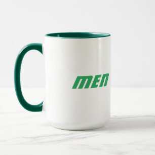 Men Name Printed Text with Hunter Green Colour-Cup Mug