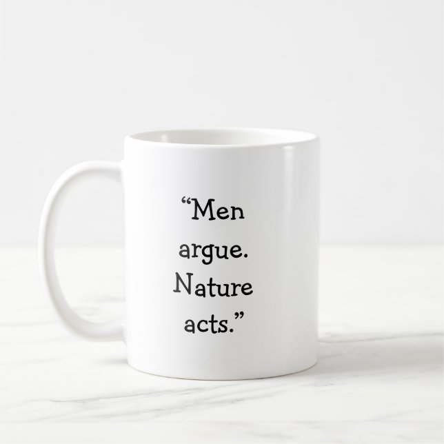 Men Nature Classic Mug (Left)