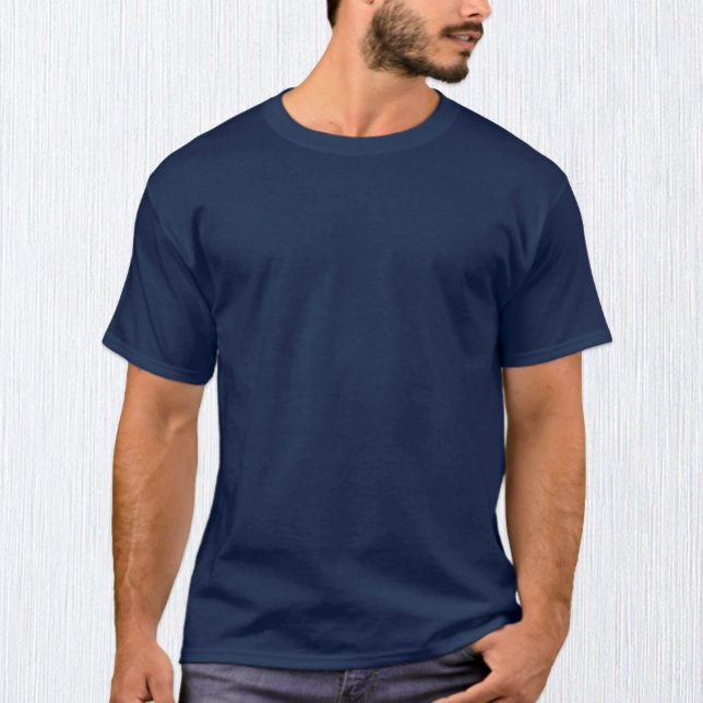 Men Navy Blue T-Shirt / Customise (Creator Uploaded)