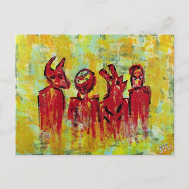 "Men of a Certain Taste" Postcard (Front)