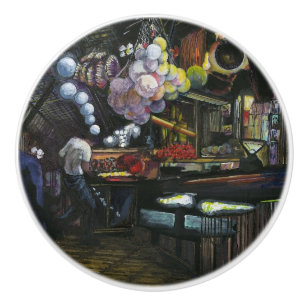 Men of Commerce, Jerusalem Ceramic Knob