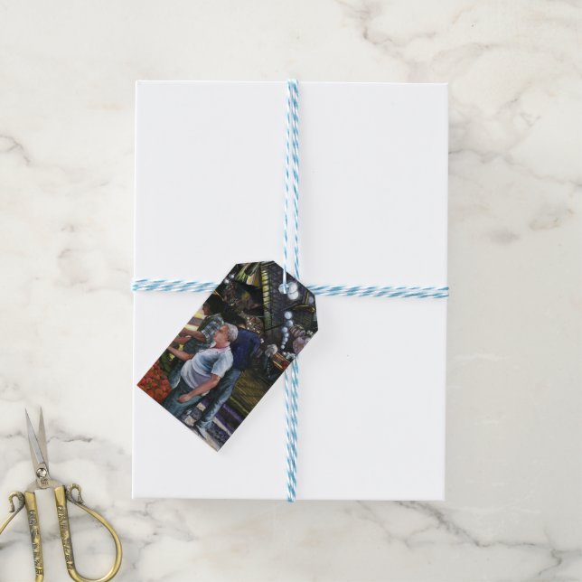 Men of Commerce, Jerusalem Gift Tags (With Twine)