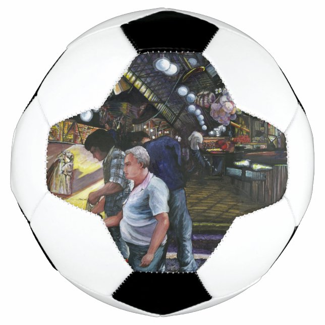 Men of Commerce, Jerusalem Soccer Ball (Front)