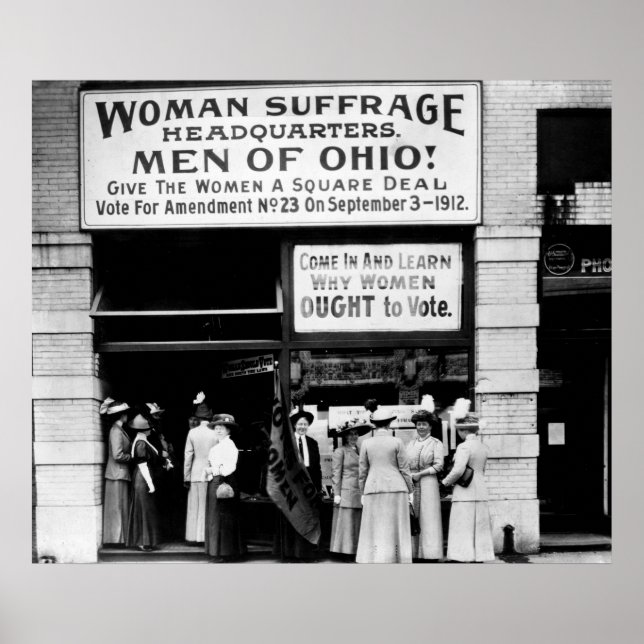 Men of Ohio! : 1912 Poster (Front)