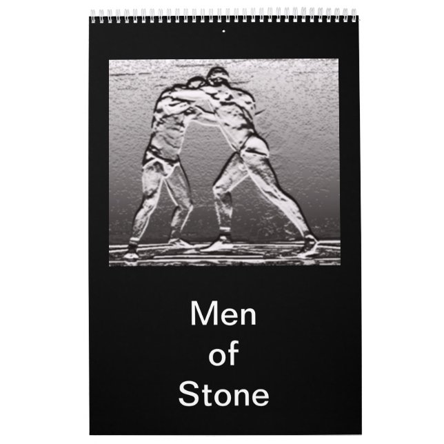 Men of Stone Calendar (Cover)