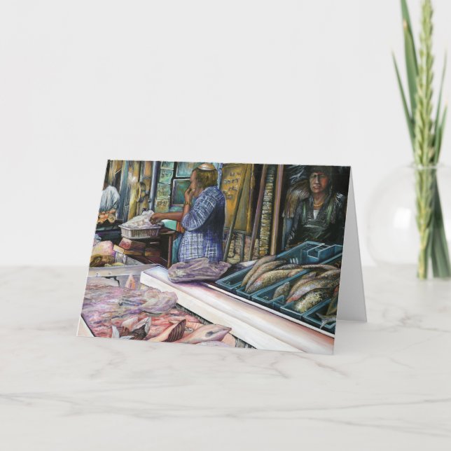 Men Of The Desert Gifts Of The Sea Jerusalem Greet Card (Front)