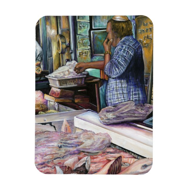 Men of the Desert, Gifts of the Sea, Jerusalem Magnet (Vertical)