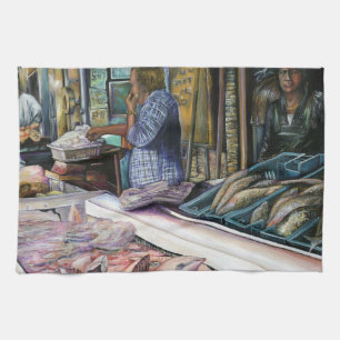 Men of the Desert, Gifts of the Sea, Jerusalem Tea Towel