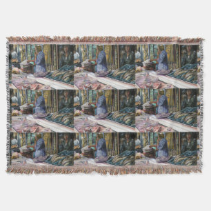 Men of the Desert, Gifts of the Sea, Jerusalem Throw Blanket