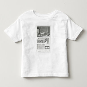 Men playing billiards, from the 'Encyclopedie des Toddler T-Shirt