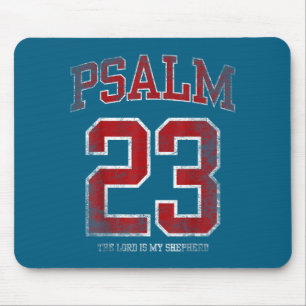 Men Psalm 23 Jersey Lord Shepherd Mouse Pad
