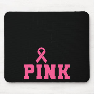 Men Rock Pink Breast Cancer Awareness Mouse Pad