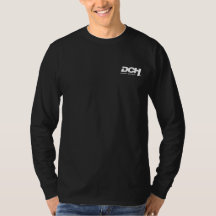 Men’s - Black - Long Sleeve - DCH White Logo