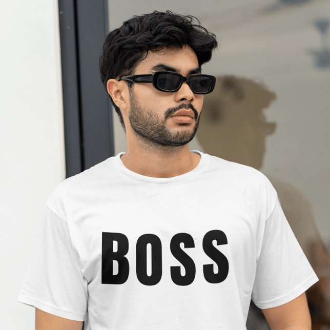 Men’s BOSS Black Tee – Simple & Stylish (Creator Uploaded)