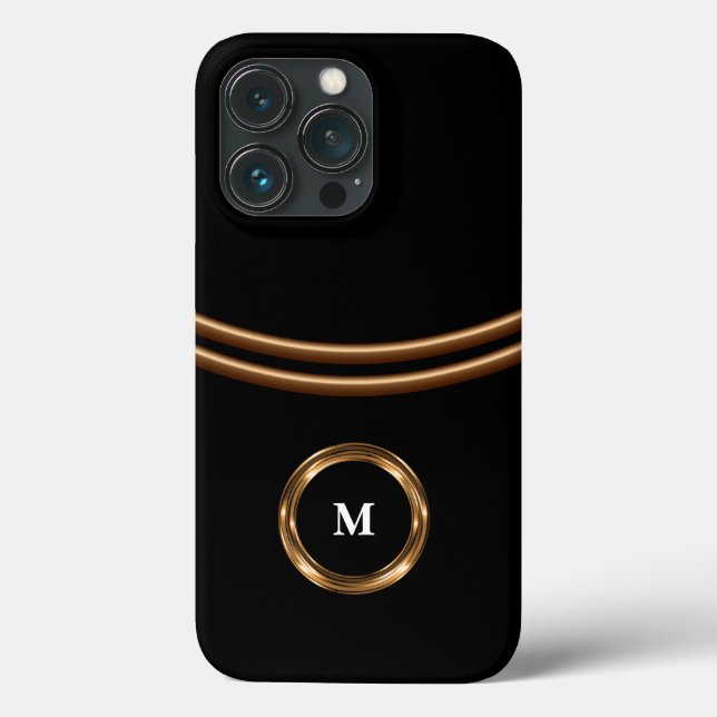 Men 's Business Monogram  Case-Mate iPhone Case (Back)