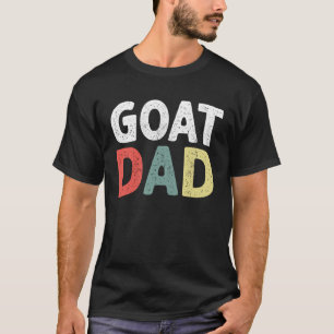 Men s Goat Dad Animal Farmers Father s Day T-Shirt