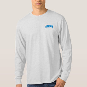Men’s - Grey - Long Sleeve - DCH Blue Logo T-Shirt