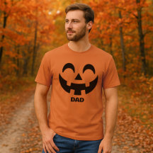 Men’s Personalised Jack-O'-Lantern Face Halloween