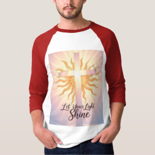 Men’s Raglan T-Shirt Trendy Graphic Tee Comfor