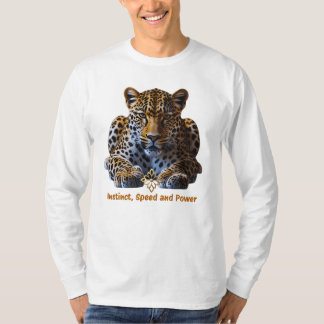 Men’s T-Shirt with Leopard Logo