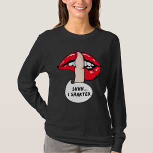 Men Shhh I Sharted Dabbing Gammer Retro Games Girl T-Shirt