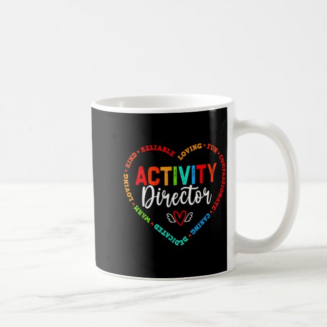 Men Shirt Activity Director Squad Professionals We Coffee Mug (Right)