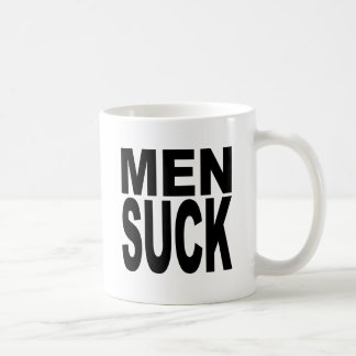 Men Suck Coffee Mug