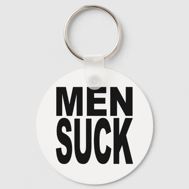 Men Suck Key Ring (Front)