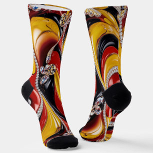 Men sustainable socks with Belgian Colours