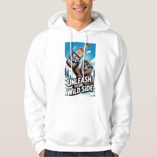 🍺 men sweater - funny motif: man with beer