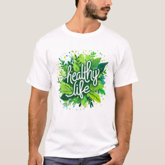 Men T-Shirt Design For Healthy Life