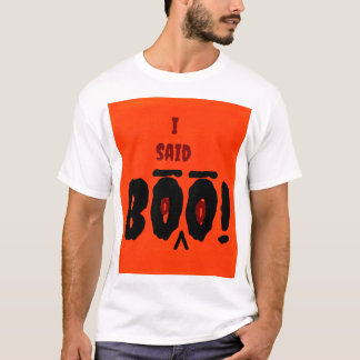 Men T-Shirt I said Boo Design.