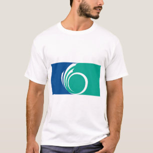Men T Shirt with Flag of Ottawa, Canada