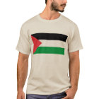 Men T Shirt with Flag of Palestine
