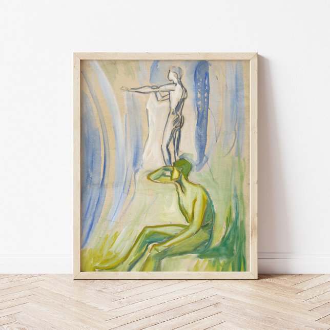 Men Turning Towards the Sun | Edvard Munch Poster (Creator Uploaded)