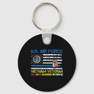 Men U.s Air Force Vietnam Veteran, Usaf Veteran Fl Key Ring