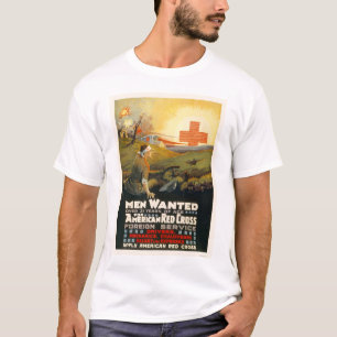 Men wanted for Red Cross Foreign Service T-Shirt