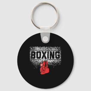 Men Women Boxer Vintage Boxing Glovers Boxing Key Ring