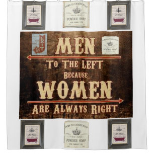 men women exit showercurtain white shower curtain